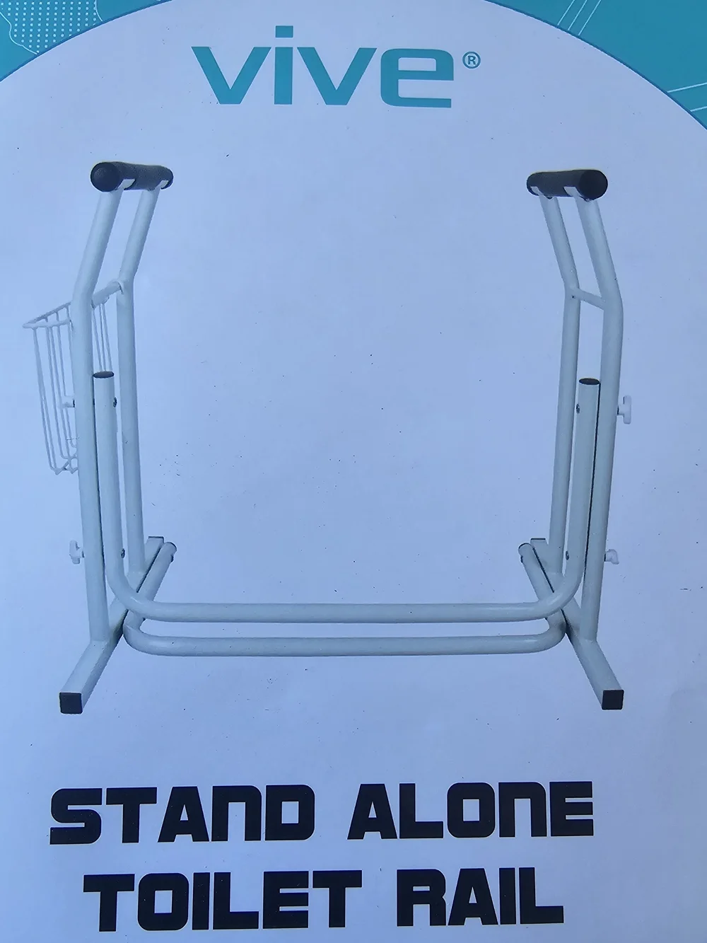 VIVE Stand-Alone Toilet Support Rail – Never Used